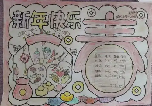 瑞兔迎新春年货快乐购桂林市凯风小学数学寒假作业展