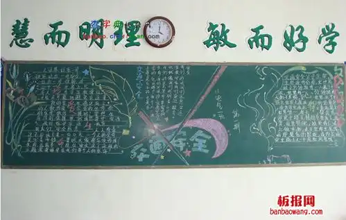 遵守交通规则黑板报