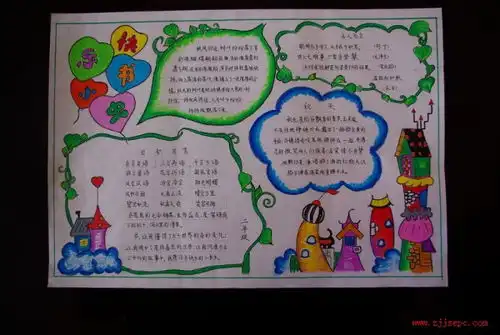 读书手抄报的内容