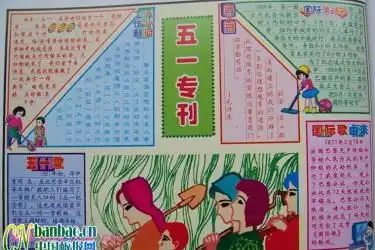 五一国际劳动节电子板报欣赏