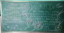 北京小学五年级关于春天黑板报