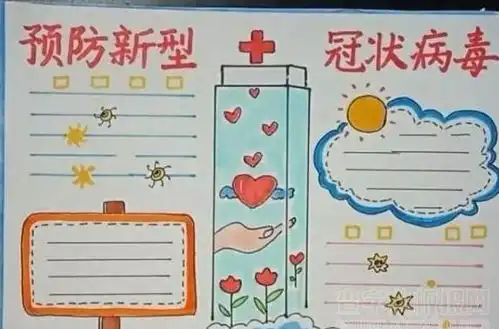 2021新型冠状病毒手抄报图片简单又好看设计2021新型冠状病毒手抄报图片简单又好看图片查字典板报网