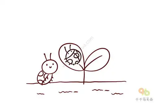 最美的二十四节气惊蛰简笔画