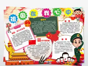 祖国在我心中小报国庆节快乐手抄小报下载图片模板worddoc设计图国庆节手抄报大全编号18674179