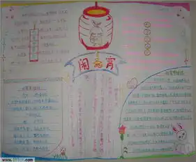 元宵手抄报元宵狂欢曲