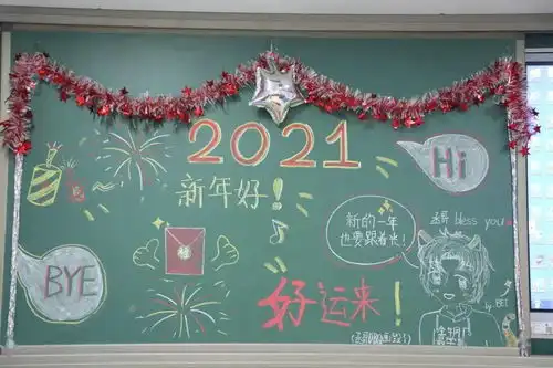 你好2021北外附中云端相聚,互送祝福