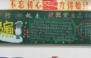 中文与传媒系举办安全教育主题黑板报比赛