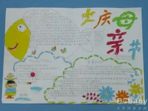 母亲节手抄报母亲节各国习俗