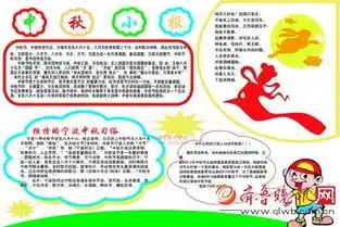 2016年中秋节手抄报黑板报如何设计中秋节国庆节手抄报设计模板精选县域经济中国网