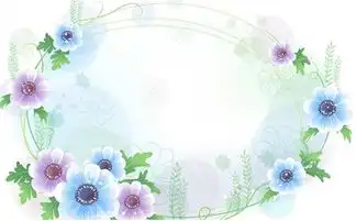 黑板报花边浪漫的花环