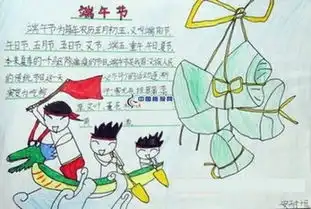 端午节手抄报图片大100字