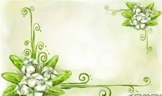 黑板报花边绿色边框