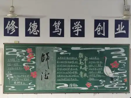 2021年秋学期新学期教师节黑板报评比结果