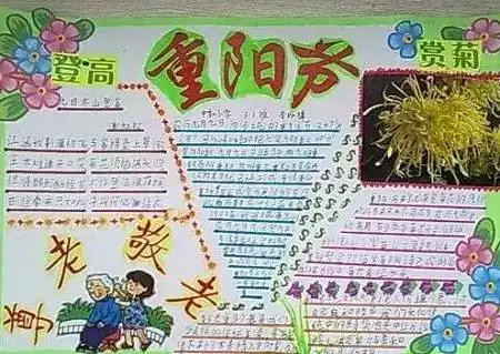 重阳节手抄报来了