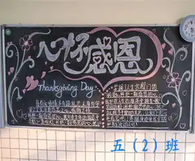 关于感恩的黑板报感恩是一种生活态度