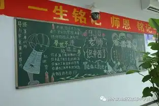 粉笔描绘心愿,黑板晕开浓情教师节板报评比落下帷幕