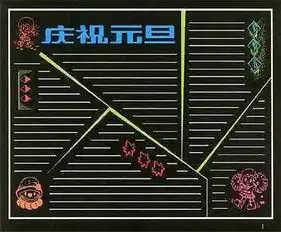 元旦黑板报新年元旦温馨祝福语短信