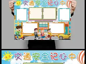 交通安全记心中小报校园安全伴我行手抄报电子小报素材图片psd模板下载37.55mb交通安全手抄报大全安全健康手抄报