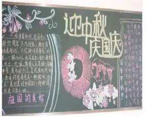 四年级关于中秋节的黑板报
