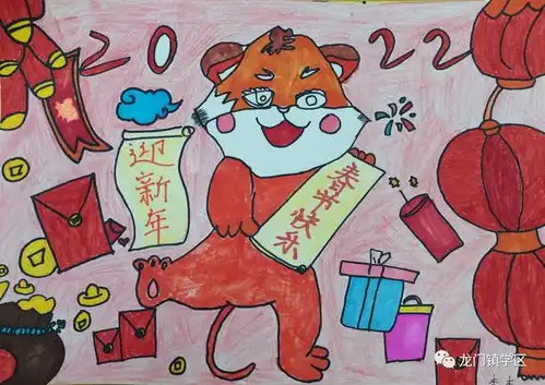 寒假作业创意多不负双减好时光龙门学区开展寒假作业展示活动