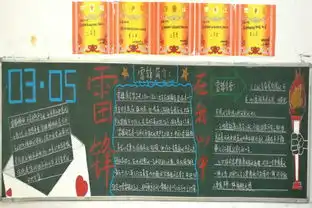 五年制高职部开展雷锋在我心中为主题的黑板报比赛