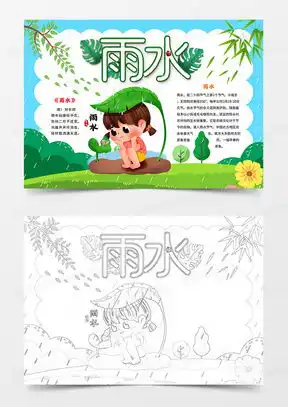 雨水word模板雨水word模板下载熊猫办公