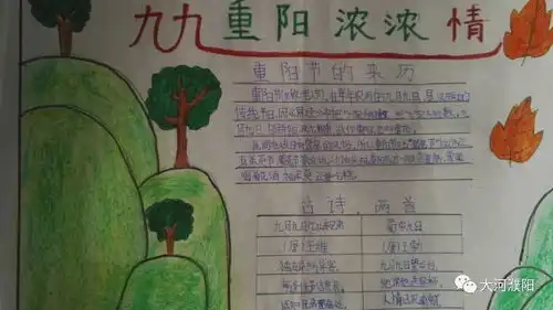 浓浓重阳情深深敬老意华龙区黄河路小学重阳节活动情意浓