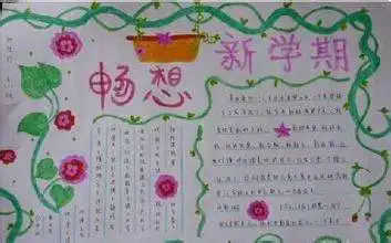2020年二年级暑假开学手抄报图片大全3张
