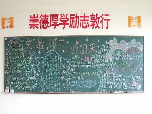 教诲如春风,师恩深似海科文学院班级板报评比工作顺进行
