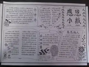 关于浓情五月学会感恩的手抄报内容