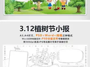 312植树节环保小报为地球添一份绿手抄报低碳电子小报图片素材psd模板下载78.09mb植树节手抄报大全节日手抄报