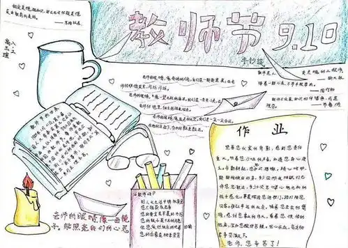 2020年教师节就要到了,这份手抄报素材既全面又实用建议收藏