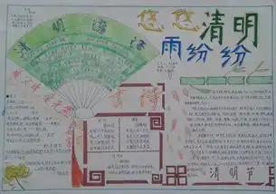 学校开展清明节日小报创编活动传承传统文化
