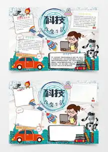 科技手抄报word模板下载精品科技手抄报word大全熊猫办公