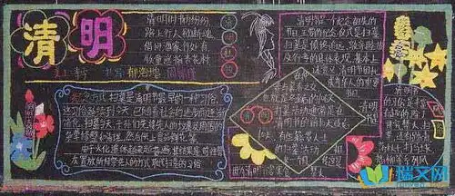 深深的怀念黑板报