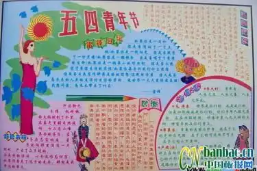 五四九十一周年手抄报专刊