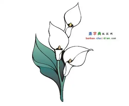 求精美板报花边简笔画
