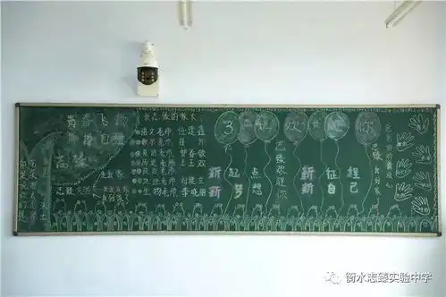 新起点新梦想衡水志臻实验中学2017迎新生板报集锦
