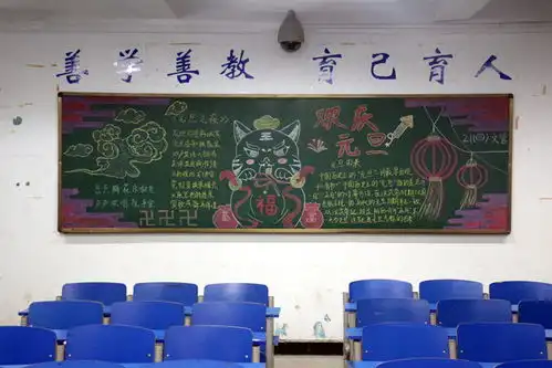 中文与传媒系举办喜迎元旦黑板报评选活动