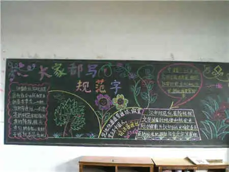 推广普通话黑板报不同地区普通话有异