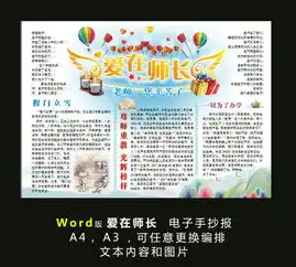 word电子小报模板教师节爱在师长图片素材worddoc下载3.47mb教师节手抄报大全节日手抄报