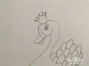 如何画天鹅好看