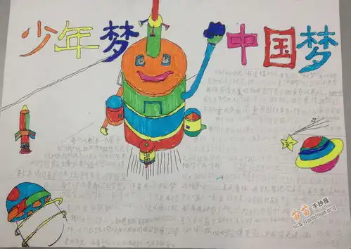 少年梦中国梦手抄报图片资料