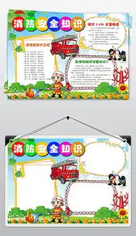cdr消防安全手抄报模板cdr格式消防安全手抄报模板素材图片cdr消防安全手抄报模板设计模板我图网