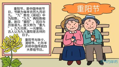 2021重阳节的手抄报简单又漂亮2021重阳节手抄报简单字少