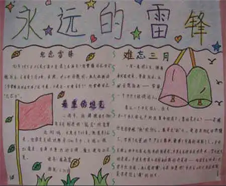 雷锋手抄报学雷锋是傻子吗