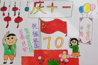 国庆创意手抄报竞赛投票即将结束,小朋友们真棒