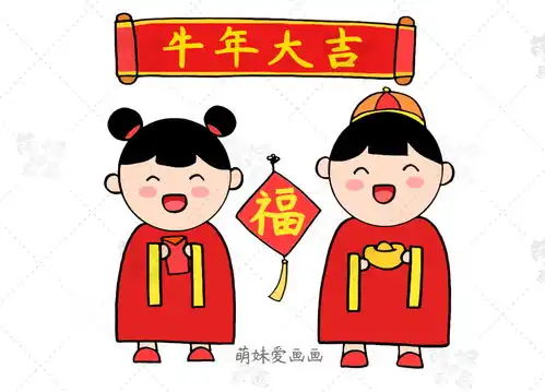 春节元素简笔画合集,简单又漂亮,家长可收藏备用
