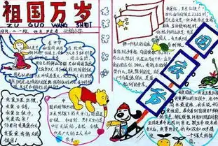 国庆节祖国万岁手抄报