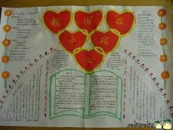 祖国我为你骄傲的手抄报